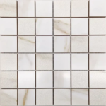 Мозаика керамическая Azori Calacatta Royal 30x30 см цвет белый AZORI