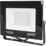 Прожектор светодиодный уличный Gauss SMD 100 Вт 9000 Лм 6500 К IP65 GAUSS