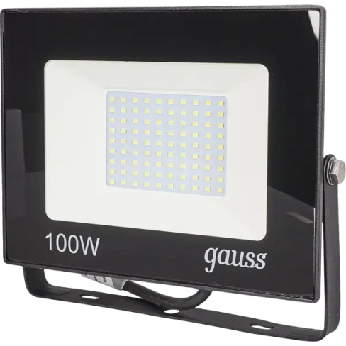 Прожектор светодиодный уличный Gauss SMD 100 Вт 9000 Лм 6500 К IP65 GAUSS