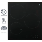 Варочная панель электрическая Kitll KHH 4501 BLACK 3 конфорки 45x52 см цвет чёрный KITLL