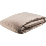 Покрывало Inspire Velvet Etna 220x240 см полиэстер цвет серо-коричневый INSPIRE