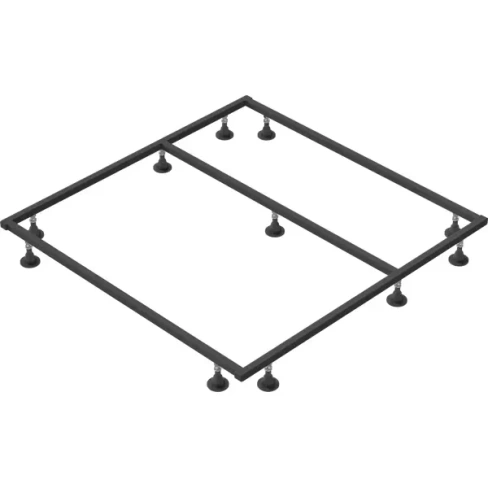 Каркас литого поддона Keram квадратный 100x100 см Essentia Keram