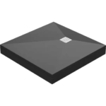 Экран под душевой поддон Keram 100x100 см цвет черный Essentia