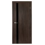 Дверь межкомнатная Мирра остеклённая Hardflex ламинация цвет дуб кастелло 90x200 см (с замком и петлями) МАРИО РИОЛИ
