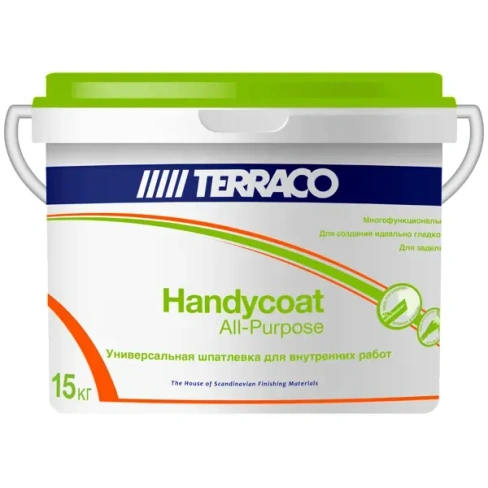 Шпатлёвка универсальная Terraco Handycoat All-Purpose 15 кг TERRACO