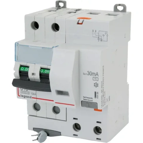 Дифференциальный автомат Legrand DX3 2P C16 A 30 мА 10 кА AC 411158 LEGRAND