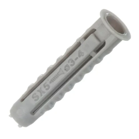 413610148 Дюбель для полнотелых материалов Fischer SX 5x25 мм нейлон 25 шт. FISCHER