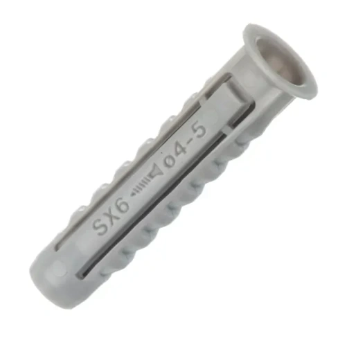 413610149 Дюбель для полнотелых материалов Fischer SX 6x30 мм нейлон 15 шт. FISCHER