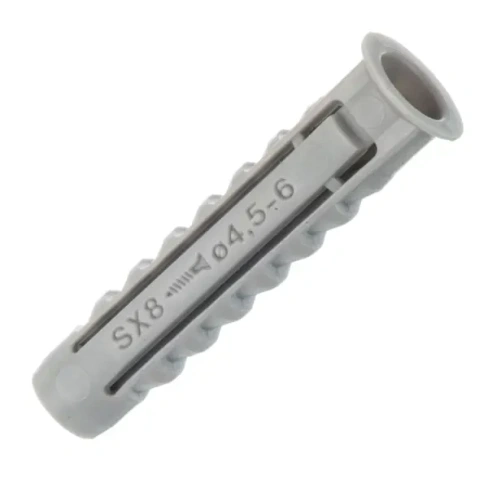 413610150 Дюбель для полнотелых материалов Fischer SX 8x40 мм нейлон 10 шт. FISCHER