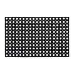 Коврик грязесборный резина Vortex 50x80 см цвет черный VORTEX