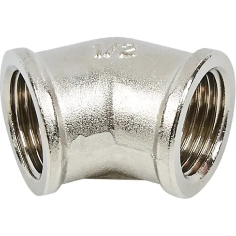 Уголок Valtec 45° внутренняя резьба 1/2" латунь VTr.091.N.0004 VALTEC