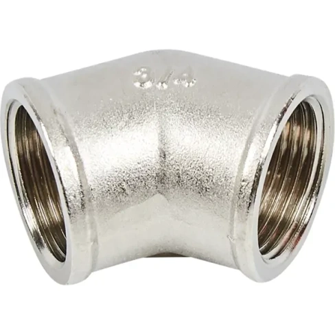 Уголок Valtec 45° внутренняя резьба 3/4" латунь VTr.091.N.0005 VALTEC