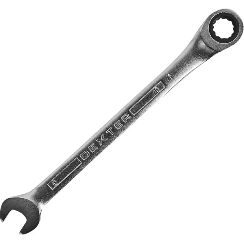 Ключ комбинированный с трещоткой Dexter HT205047 8 мм DEXTER
