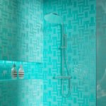 Мозаика стеклянная Artens Nesty 30x30 см цвет бирюзовый ARTENS