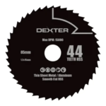 Диск по металлу 85x15 мм 44 зуба Dexter DEXTER