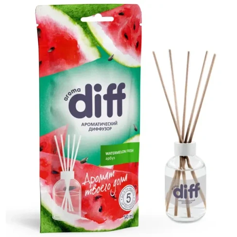 Ароматический диффузор Diff Watermelon 50 мл DIFF Диффузор ароматич. Watermelon 50мл
