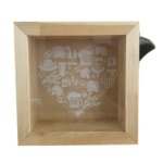 Копилка для пивных пробок 15x15 см цвет сосна