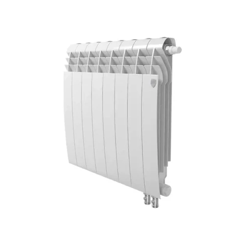 Радиатор Royal Thermo Biliner 500/87 биметалл 8 секций нижнее правое подключение цвет белый ROYAL THERMO BiLiner 500/8