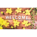 Коврик Inspire Layan Yellow 45x75 см полипропилен цвет жёлтый INSPIRE LAYAN
