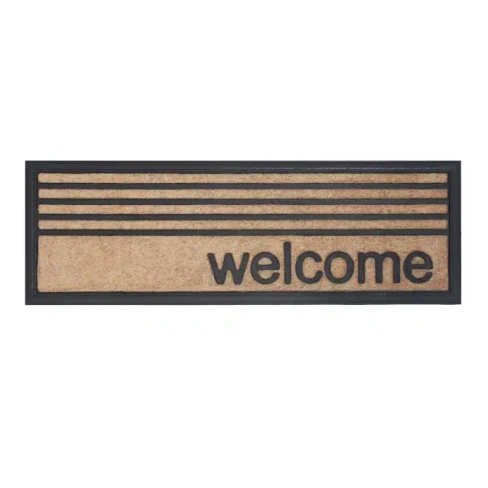Коврик Inspire Balia WL 25x75 см полиэстер цвет золотистый INSPIRE BALIA
