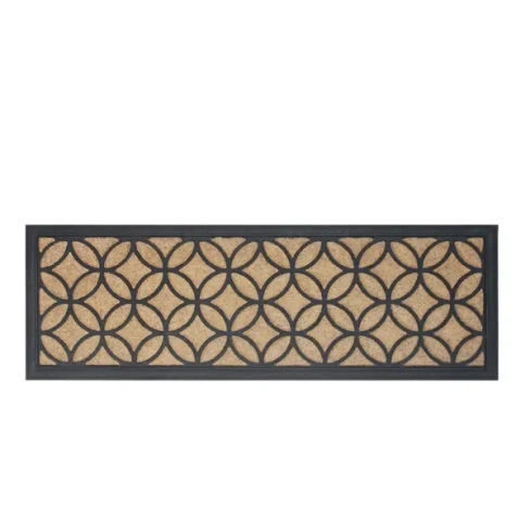 Коврик Inspire 859 Balia 25x75 см полиэстер цвет золотистый INSPIRE BALIA