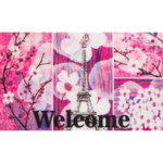 Коврик Inspire Layan Pink 45x75 см полипропилен цвет розовый INSPIRE LAYAN