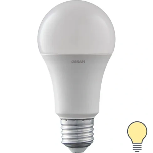 Лампа светодиодная Osram Antibacterial E27 220-240 В 13 Вт груша 1521 лм теплый белый свет OSRAM LED ANTIBACTER