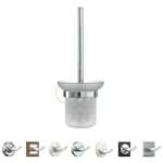 Держатель ершика для унитаза Lemer You-Design стекло цвет хром/стекло LEMER You Design ЕРШИК ДЛЯ УНИТАЗА YOU-DESIGN LEME