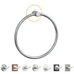 Держатель для полотенец Lemer You-Design кольцо цвет хром LEMER You-Design Полотенцедержатель кольцо