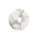 Декоративное основание Lemer You-Design Мрамор 55x55 мм пластик цвет белый LEMER YOU-DESIGN