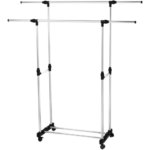 Вешалка напольная двойная Gromell Kelapa 145x150x42 см нагрузка до 20 кг металл цвет серый GROMELL