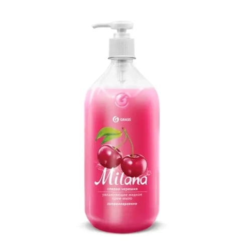 488686895 Жидкое крем-мыло Grass Milana Спелая черешня 1 л GRASS MIlana