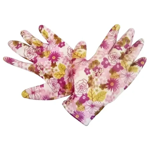 Перчатки садовые GARDEN FLOWERS GF-PN-08L размер L перчатки садовые