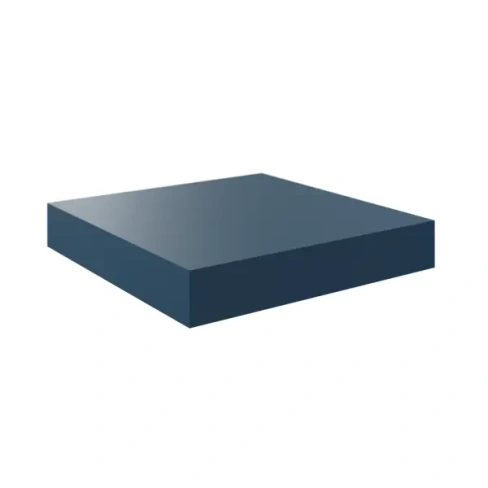 Полка мебельная Spaceo Agata 23x23.5x3.8 см МДФ цвет синий SPACEO
