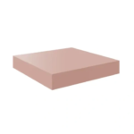Полка мебельная Spaceo Bistro 23x23.5x3.8 см МДФ цвет розовый SPACEO