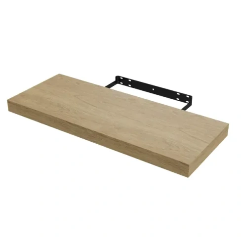 Полка мебельная Spaceo Oak 60x23.5x3.8 см МДФ цвет дуб SPACEO