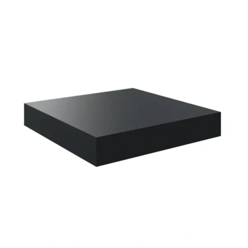 Полка мебельная Spaceo Paris 23x23.5x3.8 см МДФ цвет чёрный SPACEO