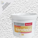 Краска фактурная Bayramix Sandeco 15 кг цвет белый BAYRAMIX
