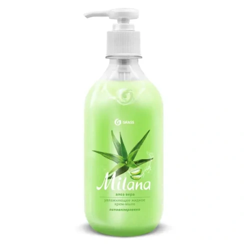 Жидкое крем-мыло Grass Milana «Алоэ вера» 0.5 л GRASS MIlana