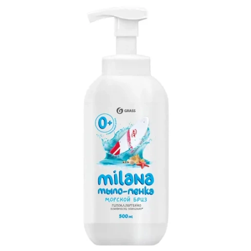 Мыло-пенка Grass Milana «Морской бриз» 0.5 л GRASS milana