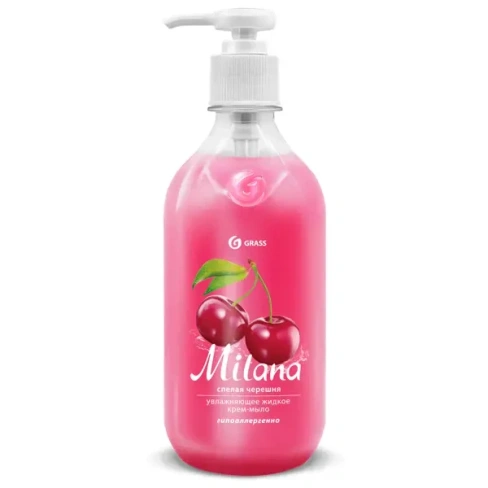 Жидкое крем-мыло Grass Milana «Черешня» 0.5 л GRASS MIlana