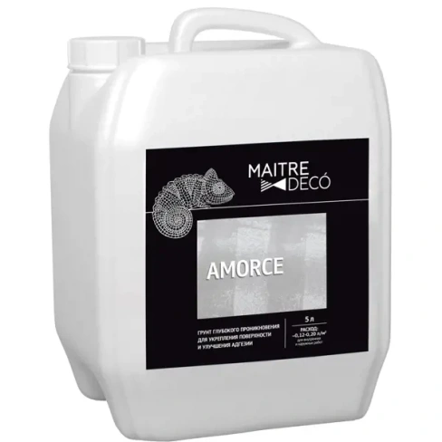 Грунтовка глубокого проникновения Maitre Deco «Amorce» 5 л MAITRE DECO