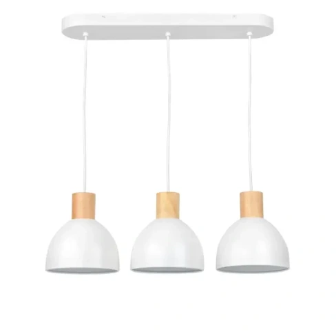 Подвесная люстра Inspire Venosa E27x3 ø 18 см металл-дерево INSPIRE Отсутствует