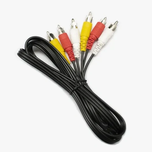Аудио-видео кабель Oxion 3RCA-3RCA