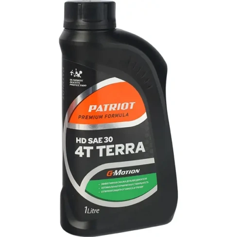 488688275 Масло моторное 4Т Patriot G-Motion HD ТERRA SAE 30 минеральное 1 л PATRIOT PATRIOT G-Motion HD SAE 30