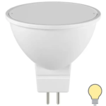 Лампа светодиодная Lexman Frosted G5.3 175-250 В 7.5 Вт прозрачная 700 лм теплый белый свет LEXMAN
