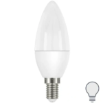 Лампа светодиодная Lexman Candle E14 175-250 В 7 Вт белая 750 лм нейтральный белый свет LEXMAN