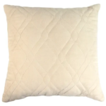 Подушка декоративная 43x43 см замша кремовый LINEN WAY Декоративная подушка Нео-классика