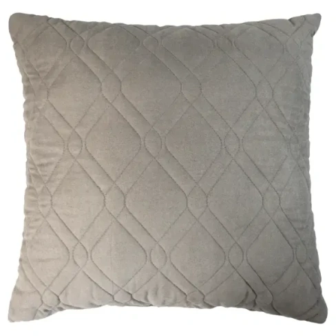 488688668 Подушка декоративная 43x43 см замша кофейный LINEN WAY Декоративная подушка Нео-классика
