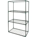 Стеллаж для рассады 3 полки 80x40x24 см GARDEN SHOW Каркас